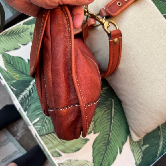 Coach 65th Anniversary Legacy Leather Whiskey Hippie Crossbody Bag 10325 - Picture 6 of 16